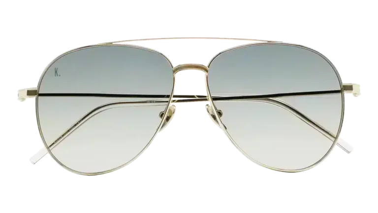 Lunettes de soleil Kaleos Strauch en titane avec verres polarisés, modèle pour homme