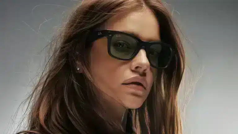 ray ban wayfarer barbara palvin meta mea