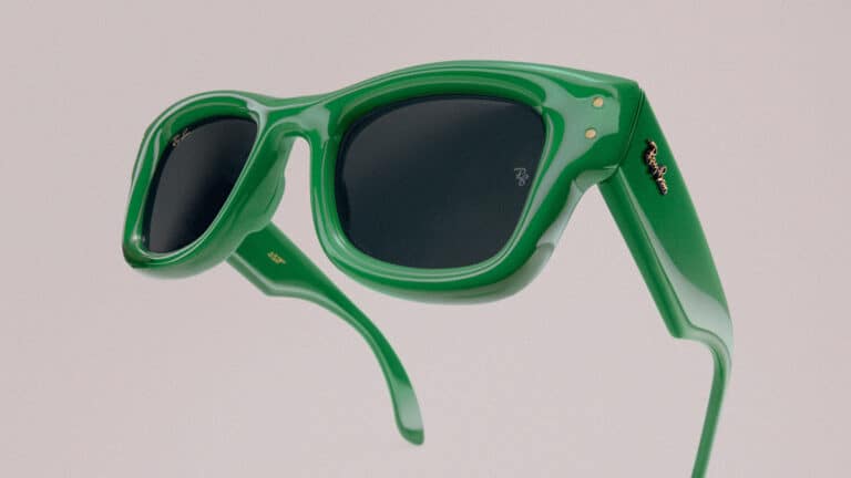 Wayfarer Puffer Ray-Ban Asap Rocky - Green